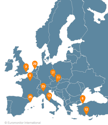 ciudades mas visitadas de europa