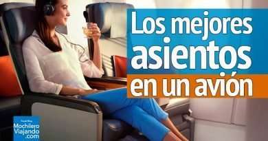 Cuáles son los mejores asientos en un avión