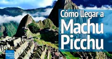 llegar a Machu Picchu