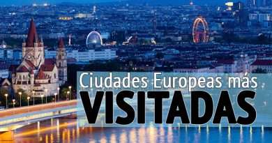 ciudades más visitadas