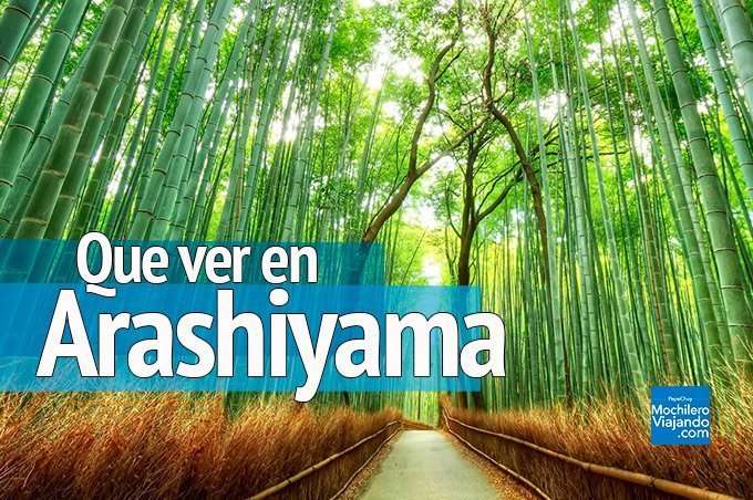 que ver en arashiyama