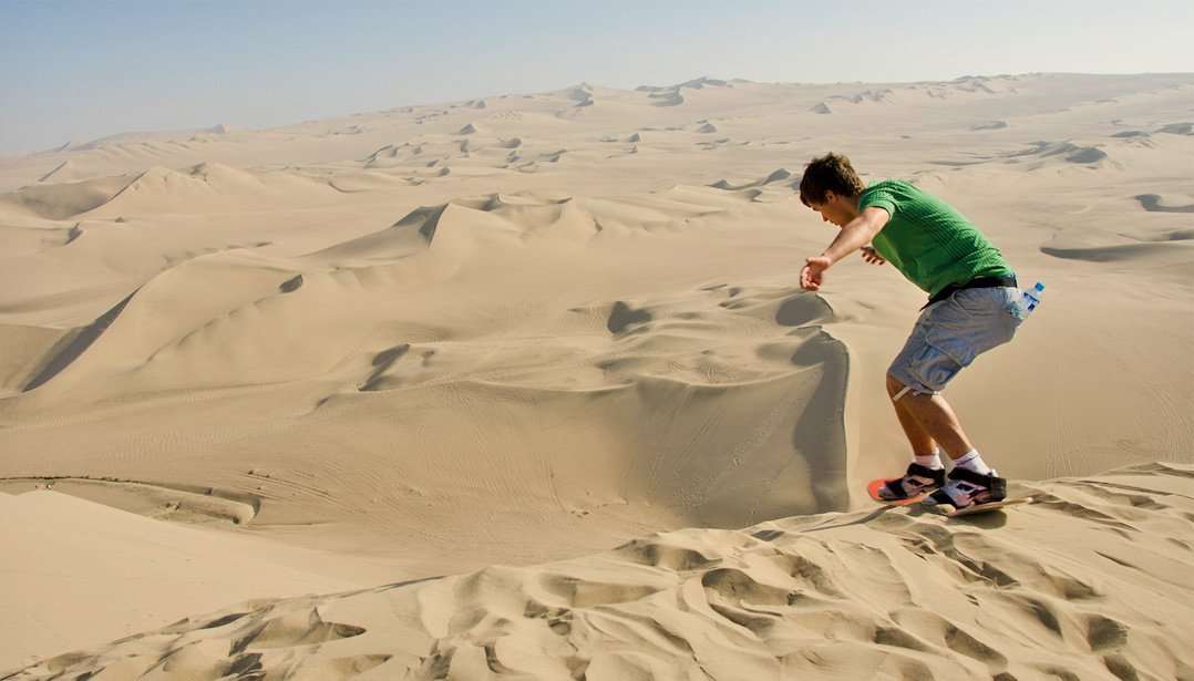 llegar a Huacachina
