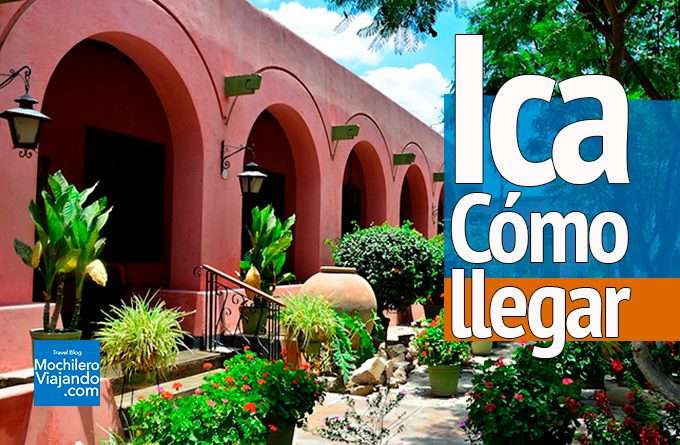 Cómo llegar a Ica