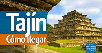 cómo llegar a tajín