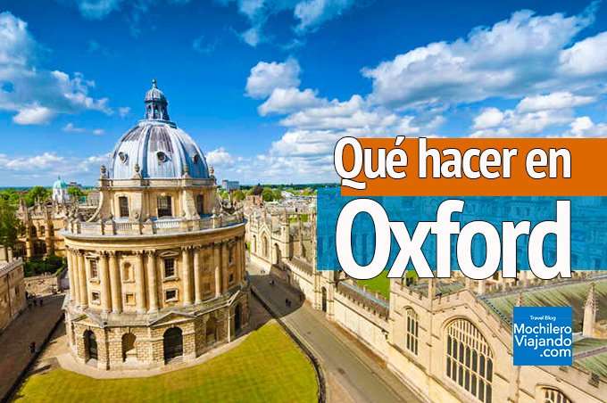 qué hacer en oxford